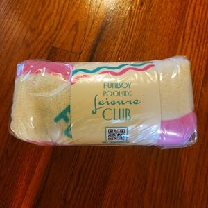 Beach Towel Funboy Pink Funboy Poolside Beach Towel